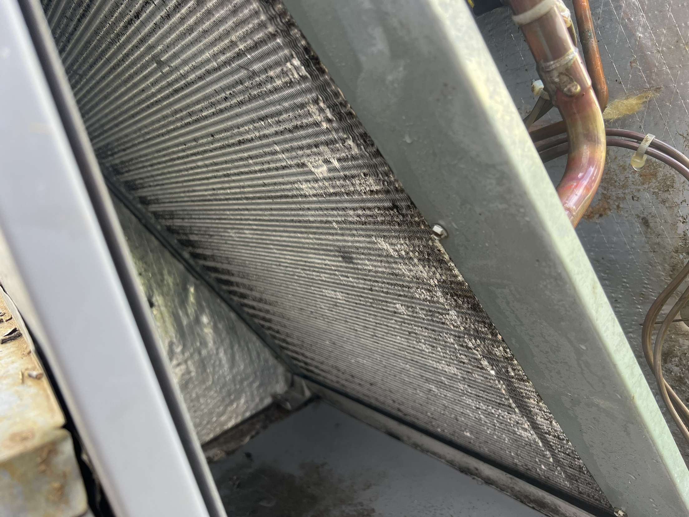 Cleaned HVAC Unit